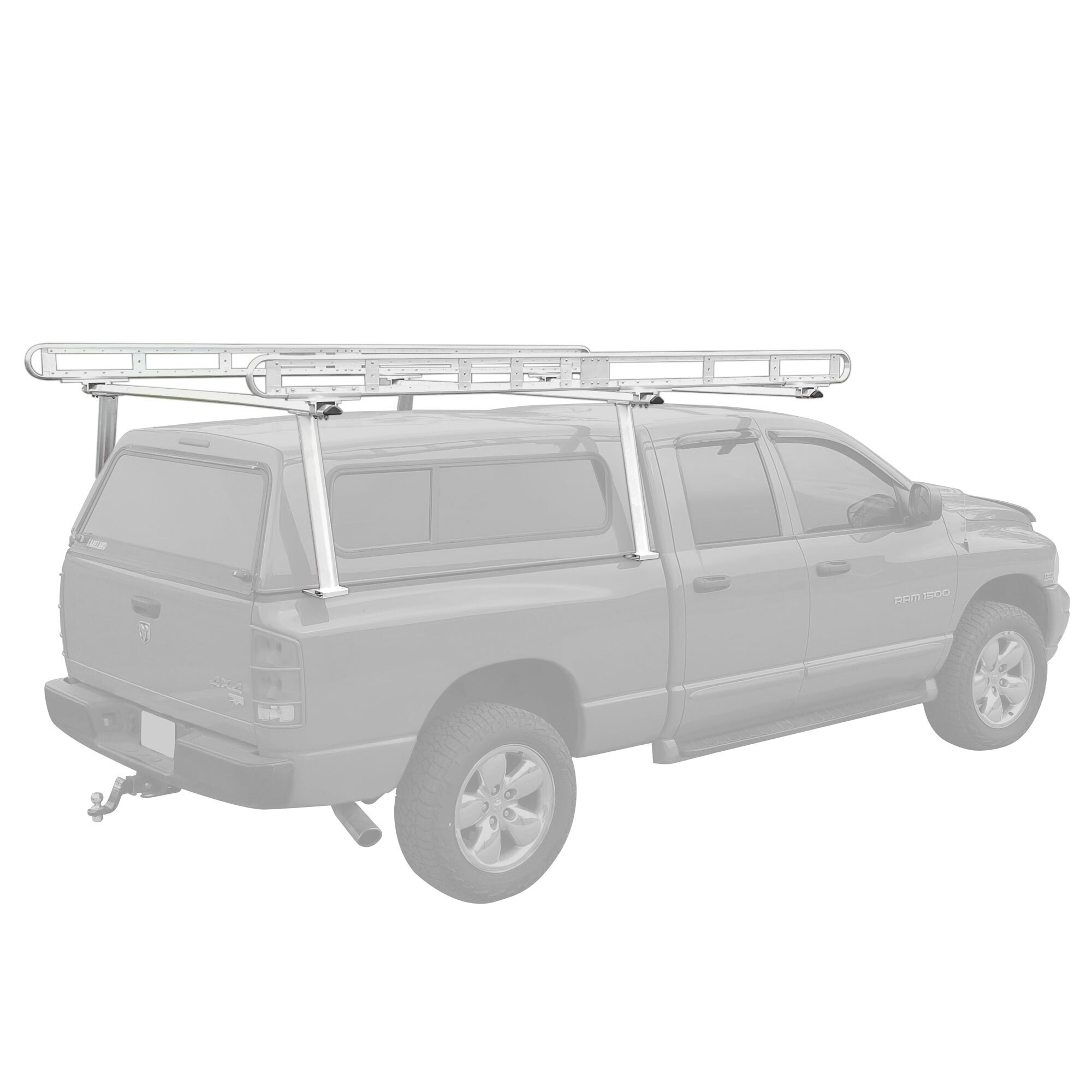 Elevate Outdoor, Alum. Universal Truck Cap Rack, Load Capacity 800 lb, Material Aluminum, Model# CAP-RACK-ALUM